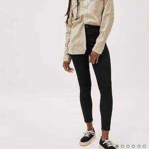 Everlane high rises skinny jeans black size 29